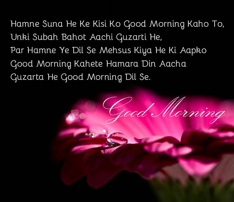 Good Morning Shayari With Image