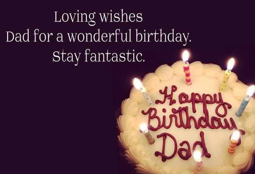 Happy Birthday Dad Messages with Images