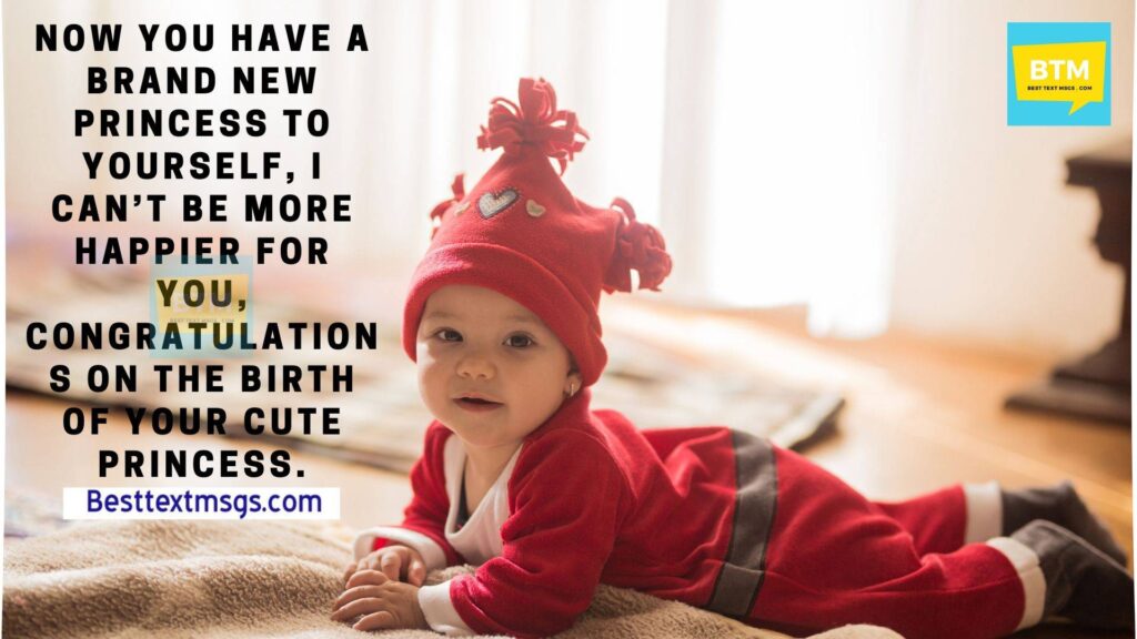 Congratulations messages for new born baby girl