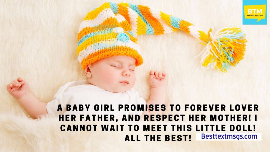 Congratulations to you on your baby girl’s safe arrival into this amazing world. May happiness wrap its heavenly arms around your lovely family.