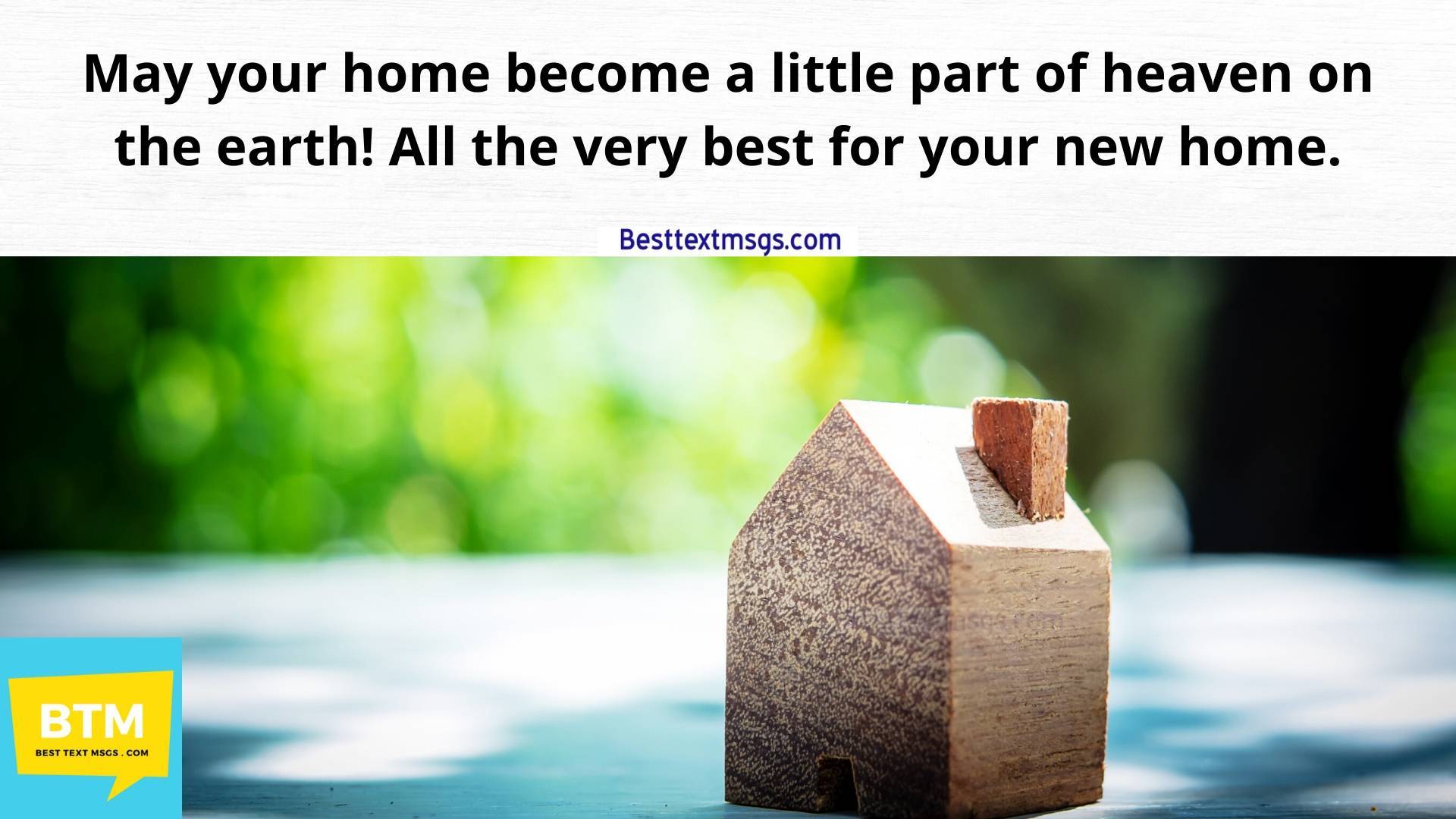 congratulations on moving into your new home