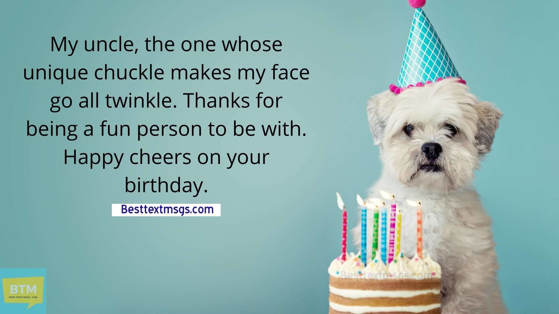 Unique Birthday Wishes for Uncle