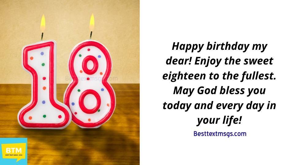 Happy 18th Birthday Images, Wishes, Quotes, Message