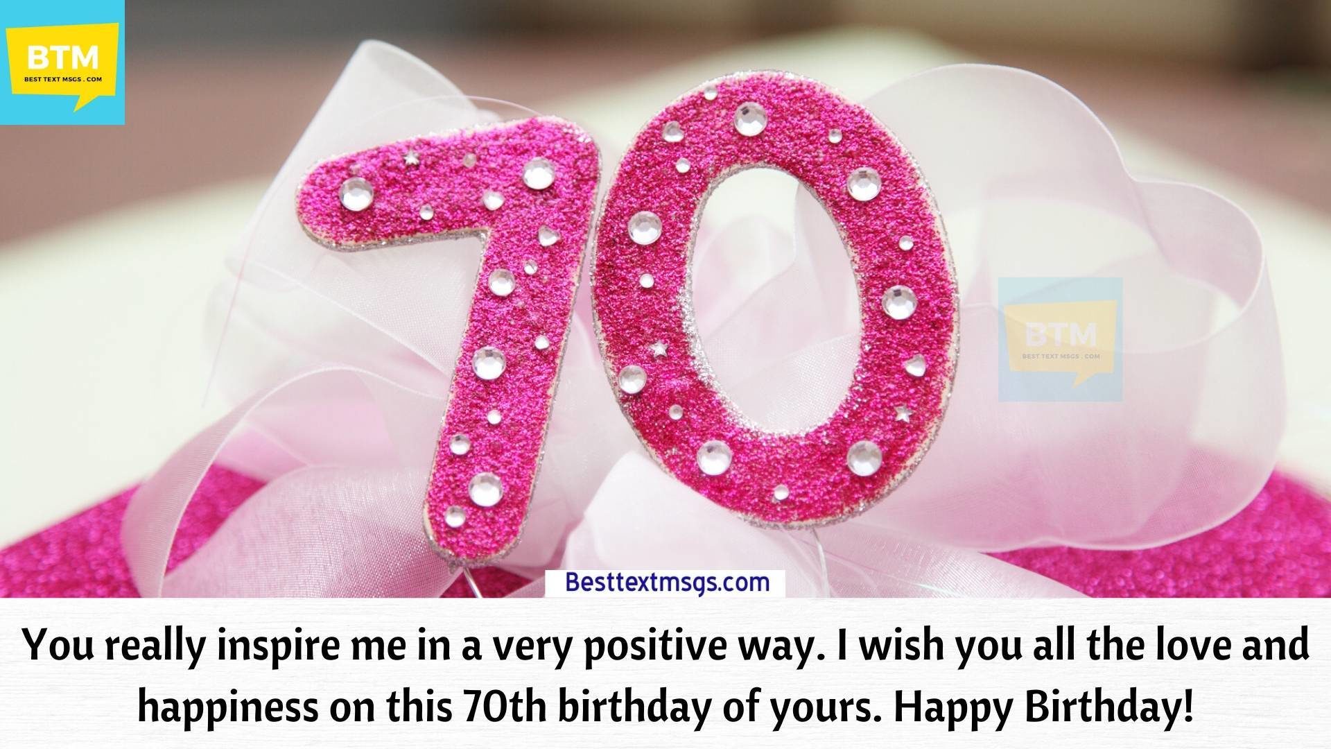 Happy 70th Birthday Images, Wishes, Quotes, Sms, Msg