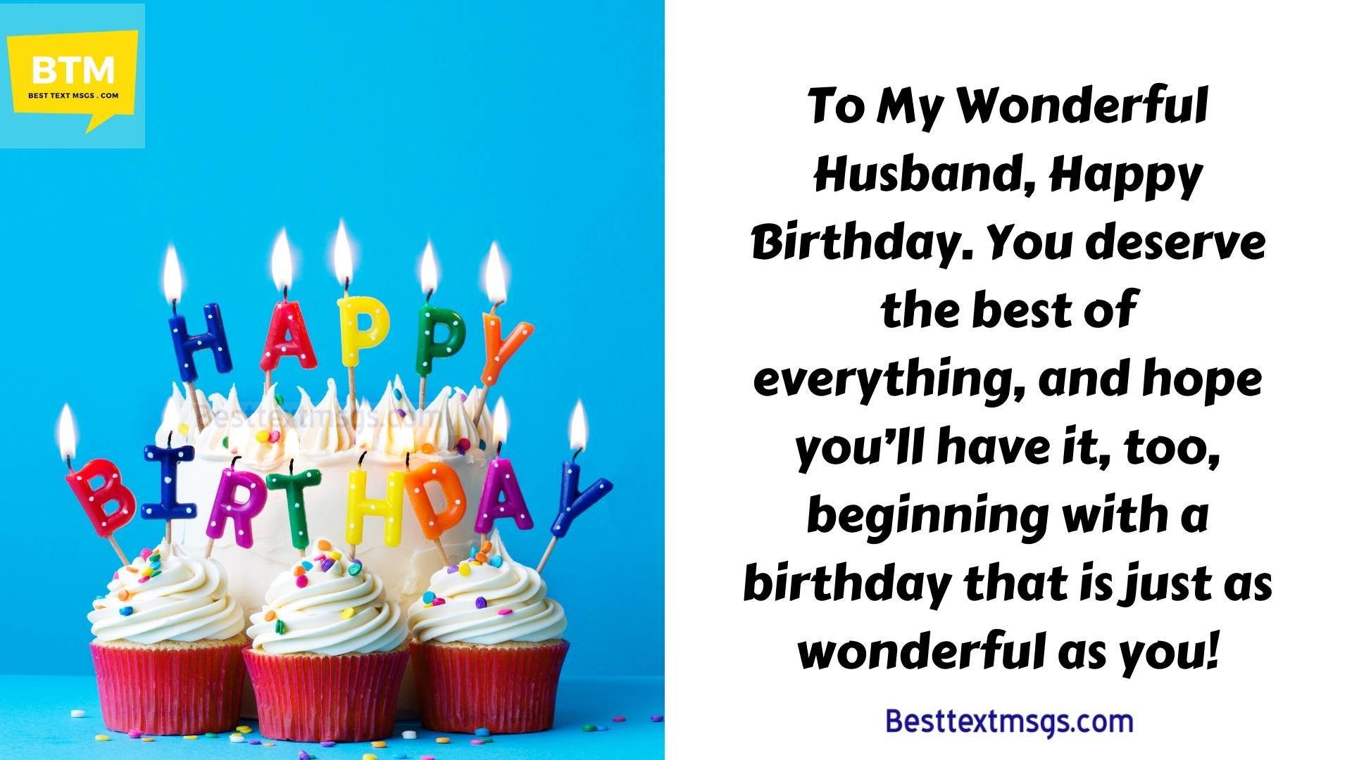 happy birthday wishes for husband