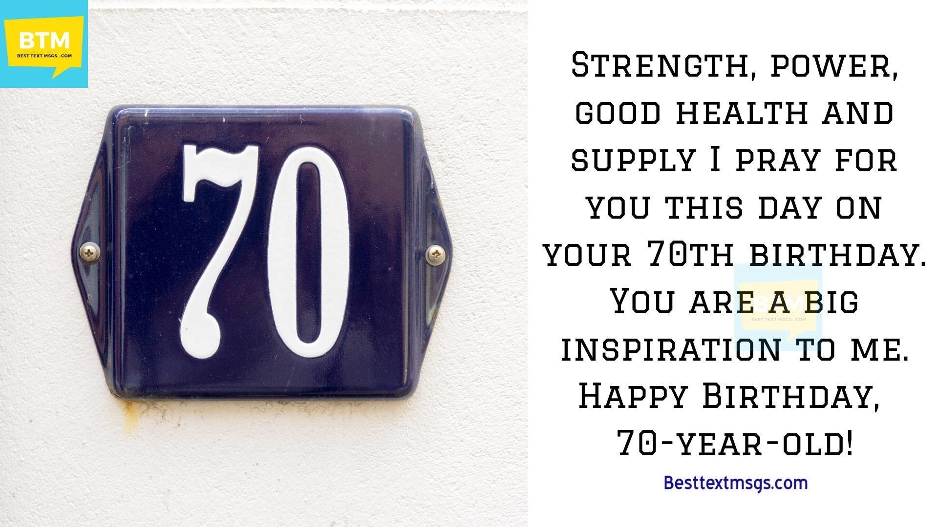 happy 70th birthday quotes