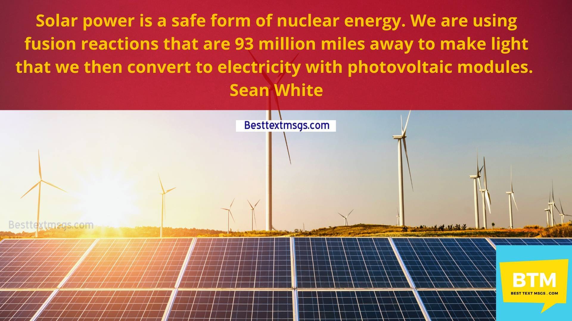 solar energy quotes environment