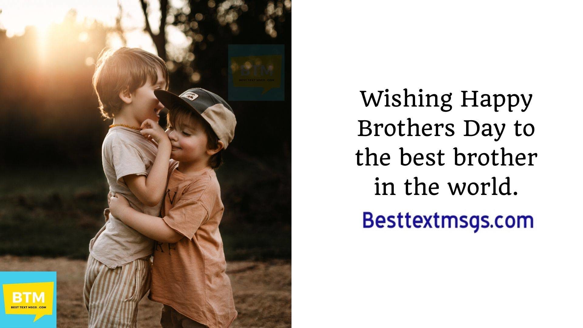 Happy Brothers Day Quotes, Images, Wishes