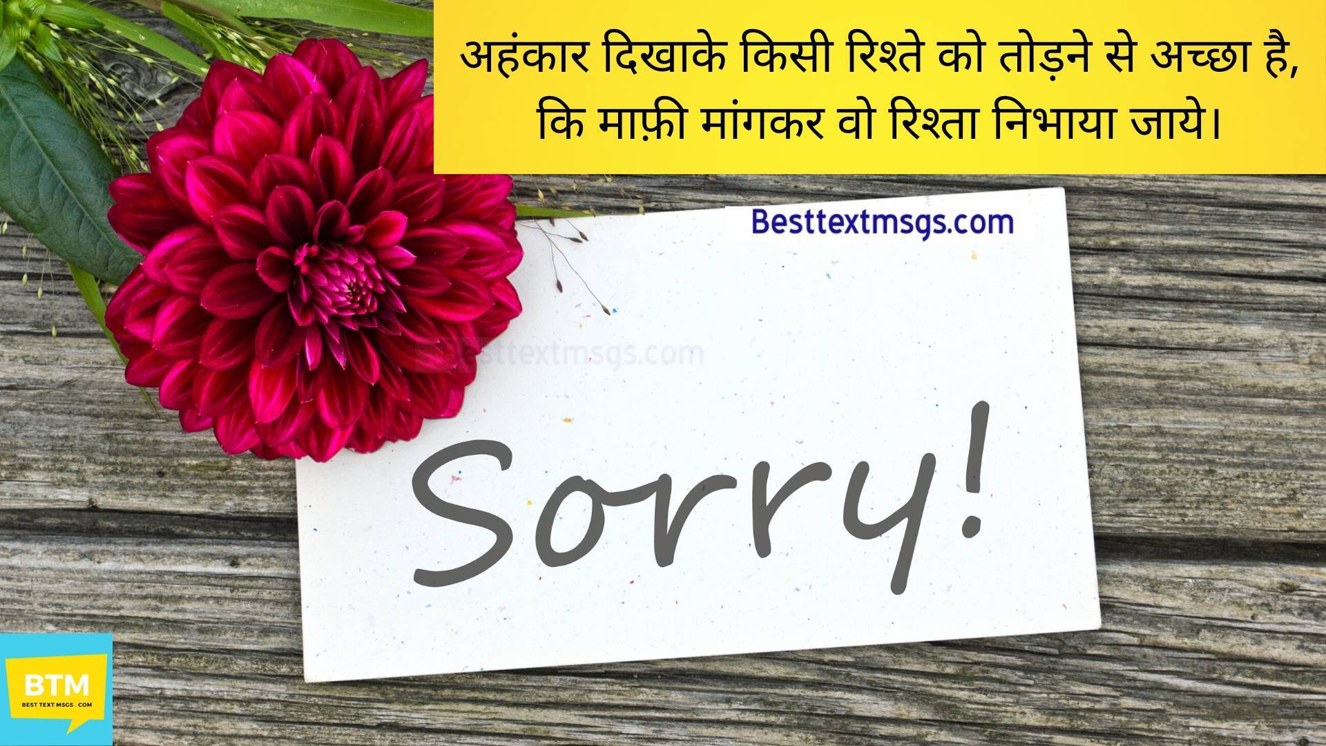 sorry shayari in hindi 140