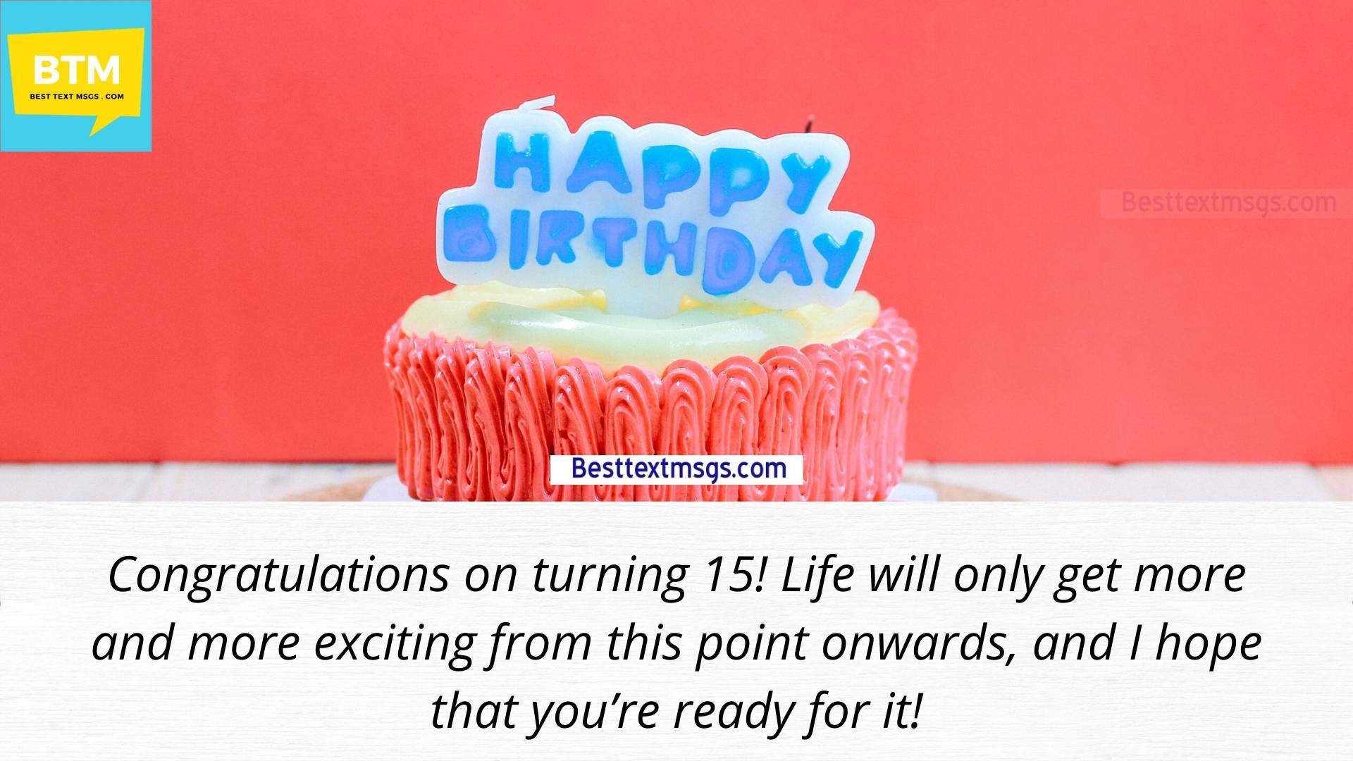 happy 15th birthday quotes