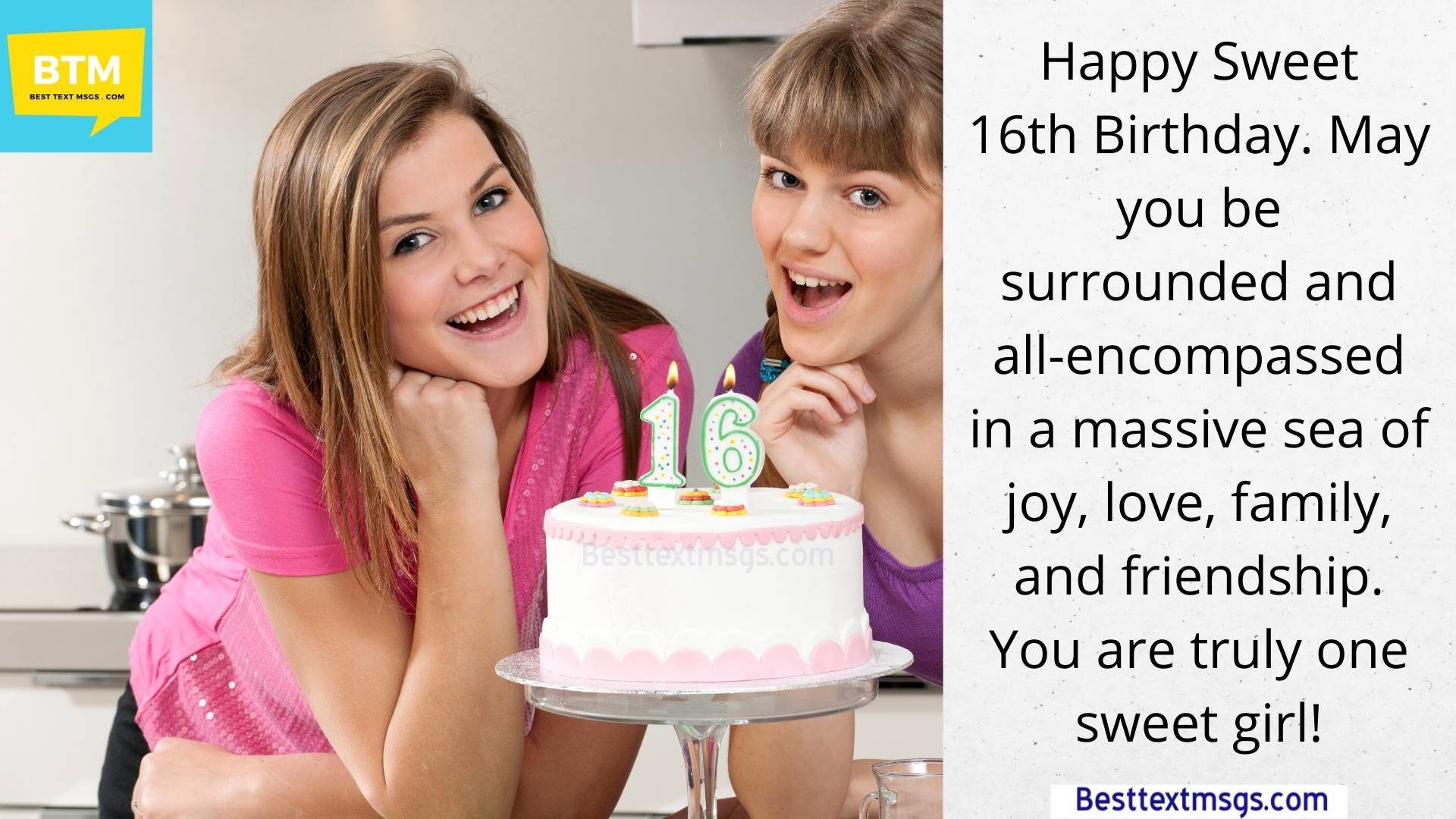 happy 16th birthday messages