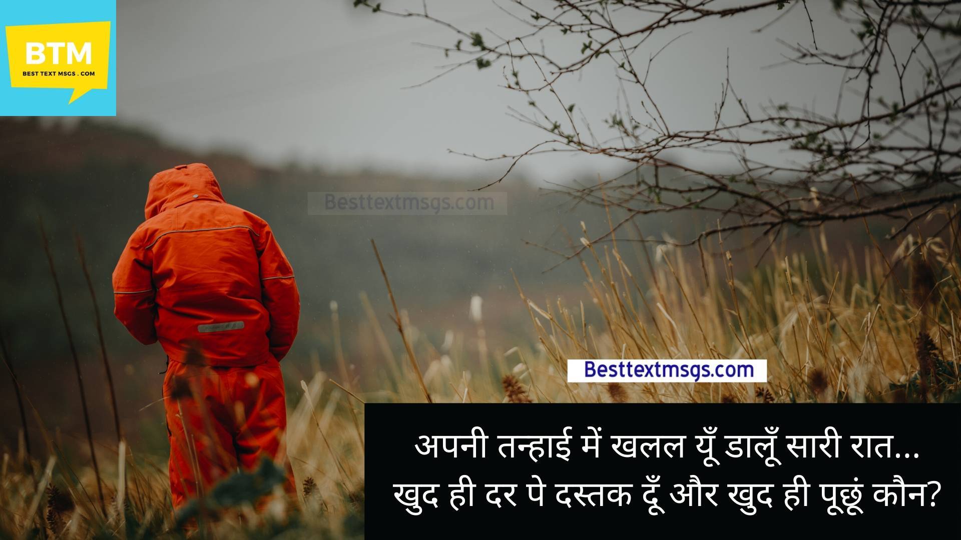 tanhai shayari with images