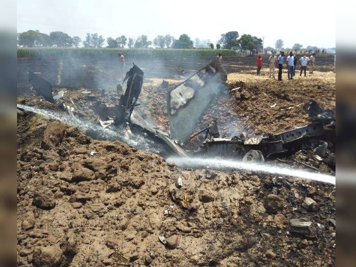 पंजाब में पाकिस्तान बॉर्डर के पास क्रैश हुआ IAF का मिग-29