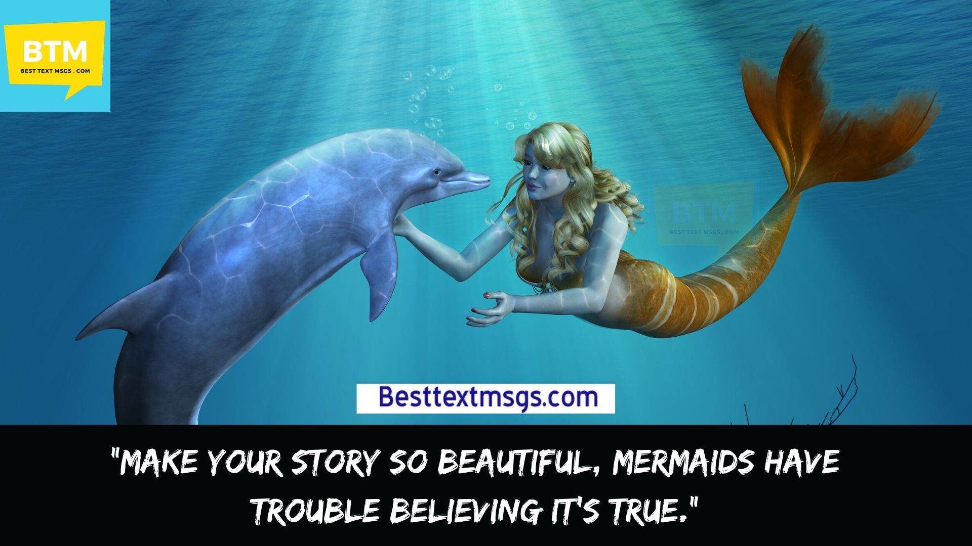 mermaid inspirational quotes