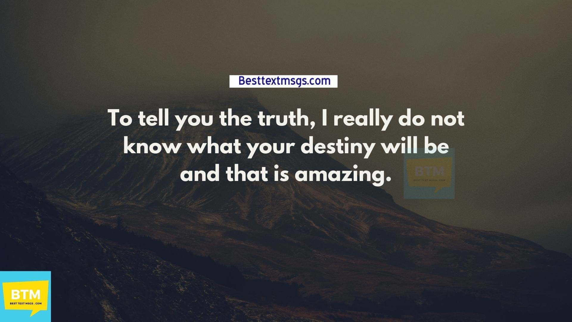 quotes about destiny