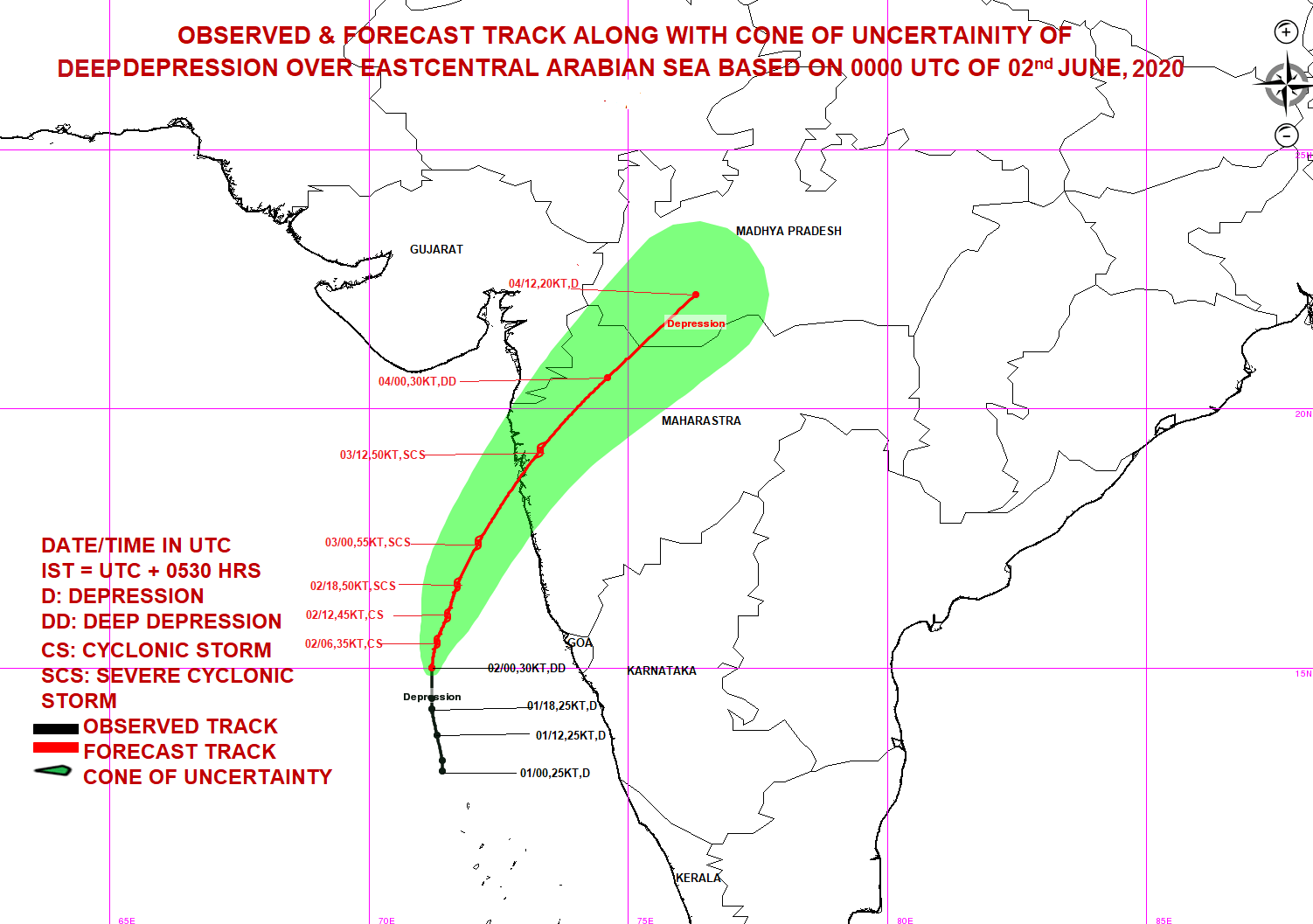 Cyclone Nisarga : महाराष्ट्र से कल टकराएगा निसर्ग