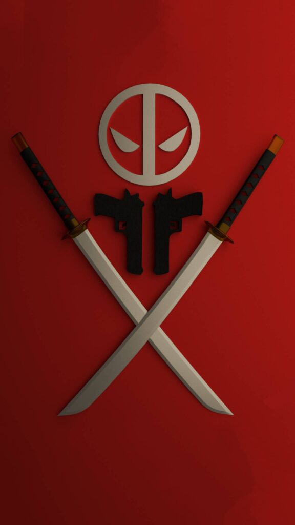 deadpool logo wallpaper