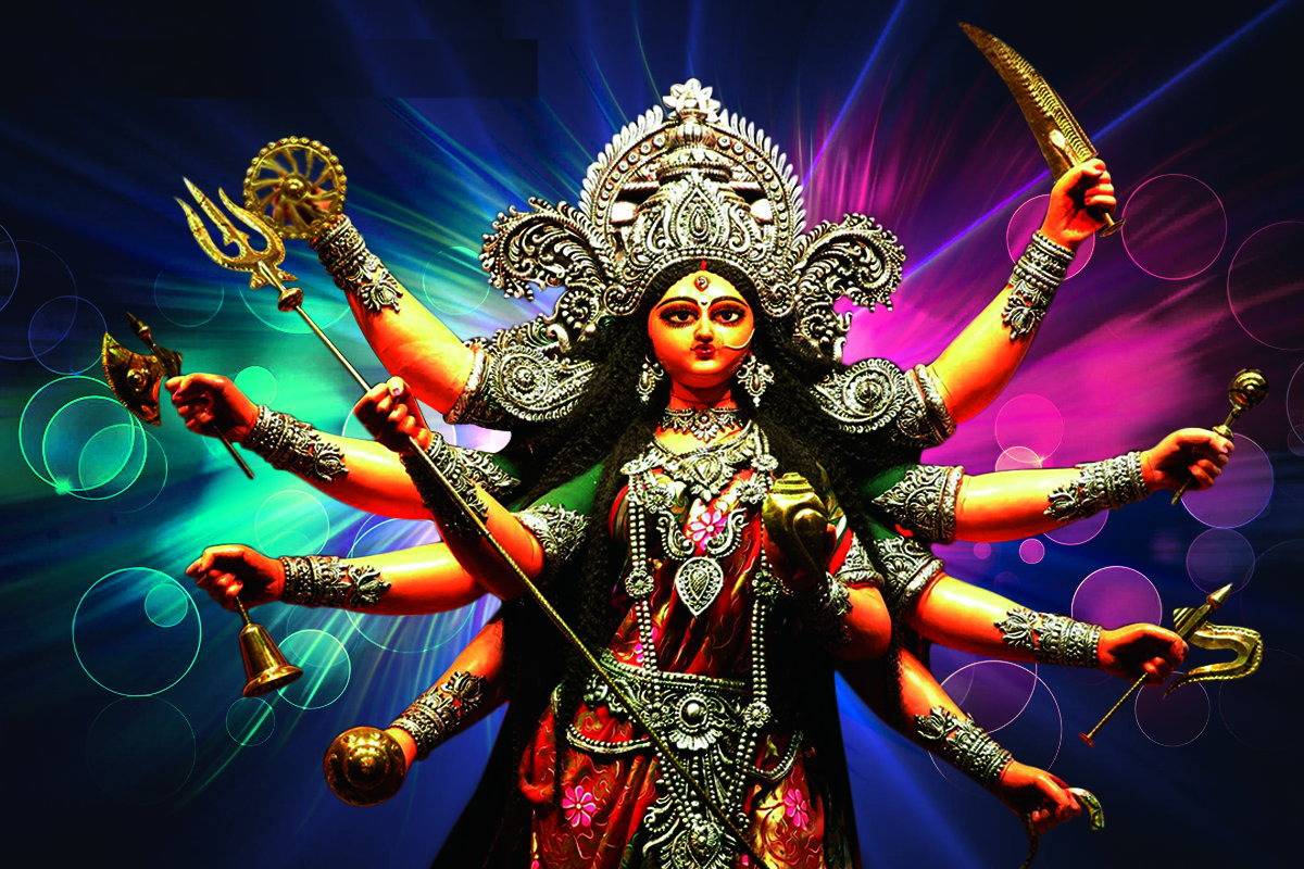 durga maa wallpaper full size