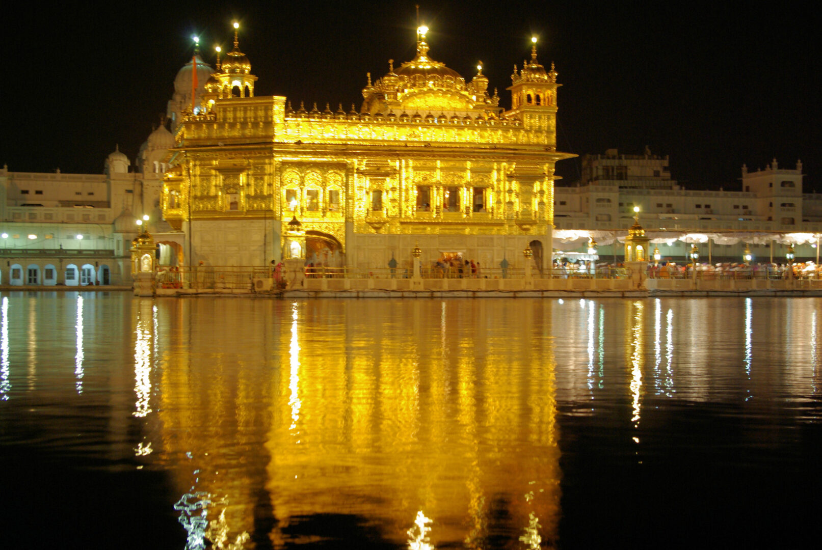 golden temple wallpaper hd full size at night