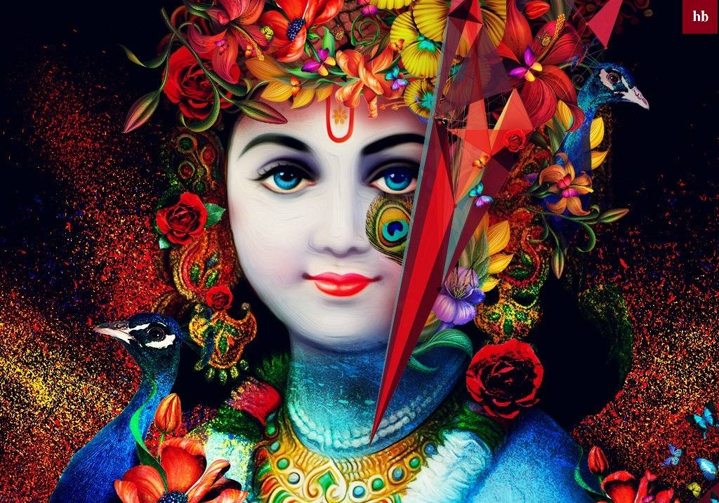 krishna hd wallpaper