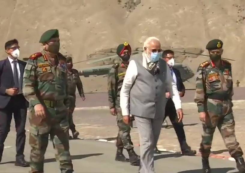 Modi in Ladakh