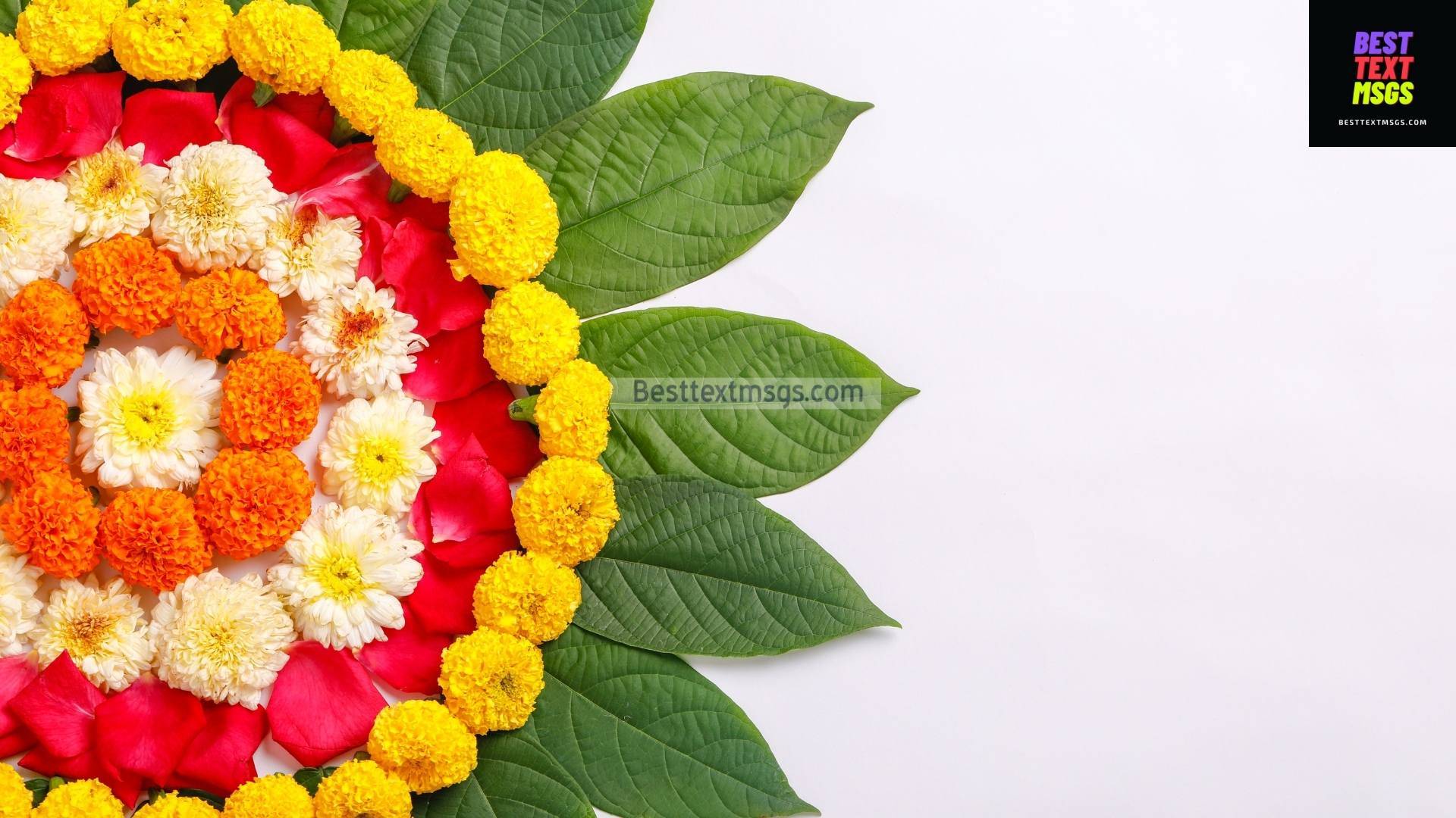 flower rangoli