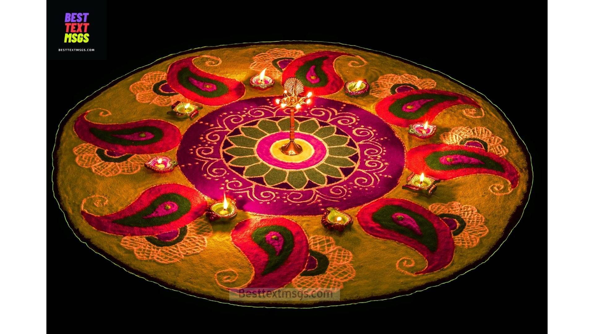 rangoli design for diwali