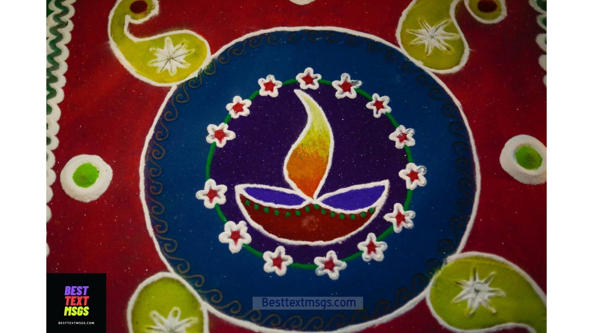 rangoli design for diwali