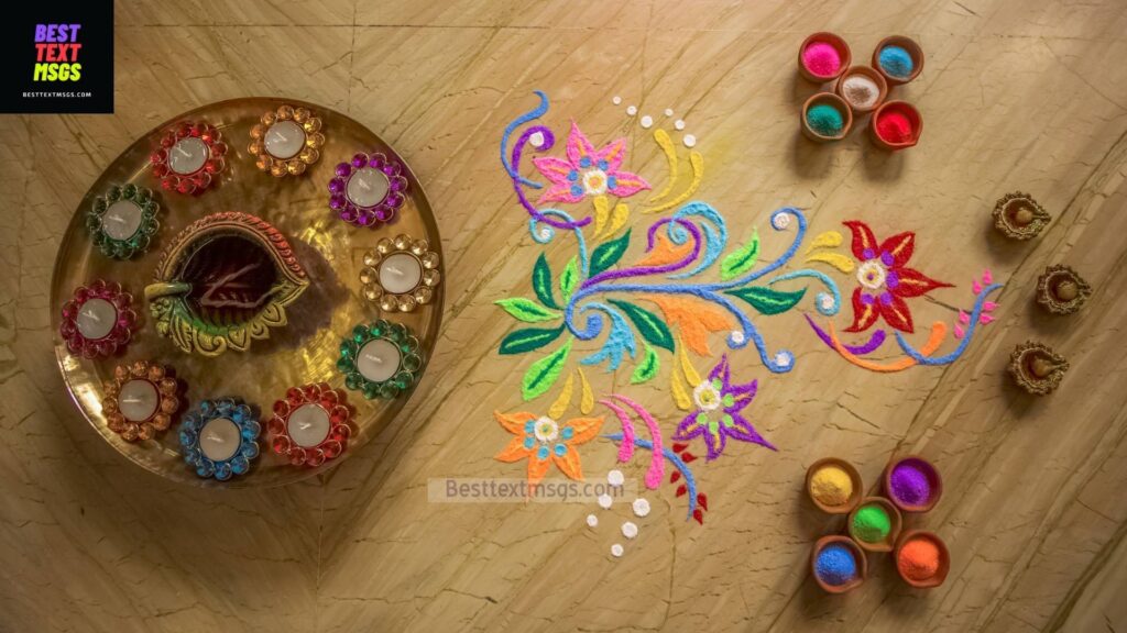 rangoli for diwali