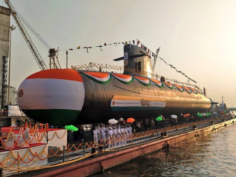 Ins Vagir Indian Navy Gets 5th Scorpene Class Submarine