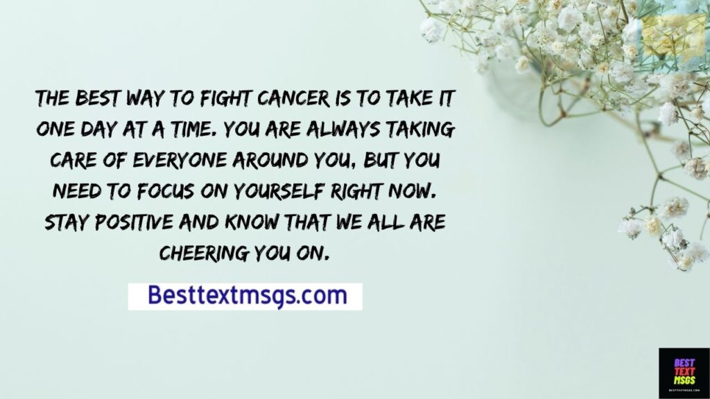 Positive Messages For Cancer Patients